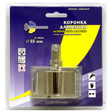 Коронка алмазная с центрирующим сверлом 65 мм Trio Diamond 400065